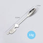 1Pcs Stainless Steel Coffee & Tea Spoon Music Symbol Long Handle Creative Spoon Drinking Tools Kitchen Gadget Flatware Tableware