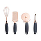 4-7PCS Rose Gold Garlic Press Pizza Cutter Kitchen Gadget Set Can Opener Potato Cooking High-End Kitchenware Kitchen Accessories