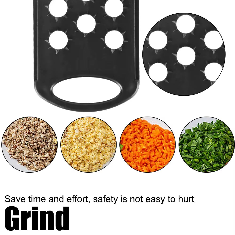 Multi-Function Vegetable Cutter Mandoline Slicer 6 Blades Grater Potato Peeler Kitchen Gadget