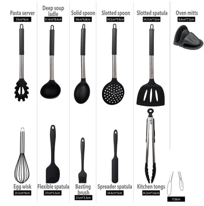 12 Piece Cooking Utensil Set