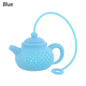 1Pcs Creative Teapot-Shape Tea Infuser Strainer Silicone Tea Bag Leaf Filter Diffuser Teaware Teapot Accessory Kitchen Gadget