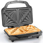 XL Deep Fill Toastie Maker Sandwich Toaster Machine 2 Slice Non-Stick Plate 900W