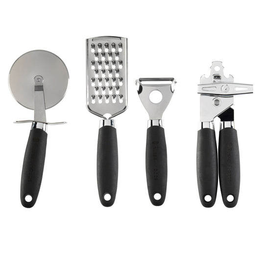 Russell Hobbs Kitchen Gadget 4Piece Set Hanging Hook Soft Touch Easy Clean Venus