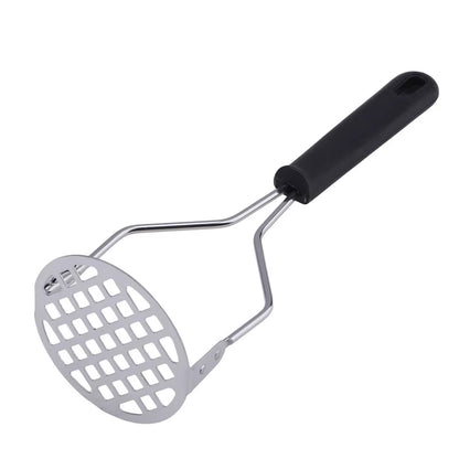 1PCS Stainless Steel Kitchen Gadget Potato Masher Press Cooking Tool Mashed Potatoes Wavy Pressure Rice Kitchen Accessories