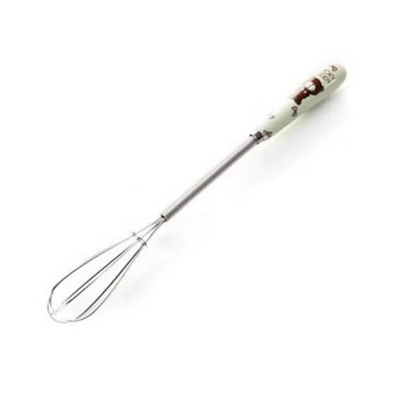 Mini Egg Beater Hand Small Whisk Coffee/Milk Frother Whisk Wire Whip Mini Balloon Whisk Cooking Metal Egg Tool Baking