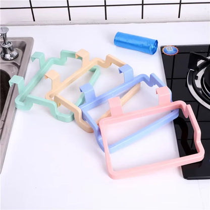 1PC Portable Hanging Garbage Bag Kitchen Gadget Storage Bag Rack Kitchen Accessories Household Tools Vegetable and Fruit Tools