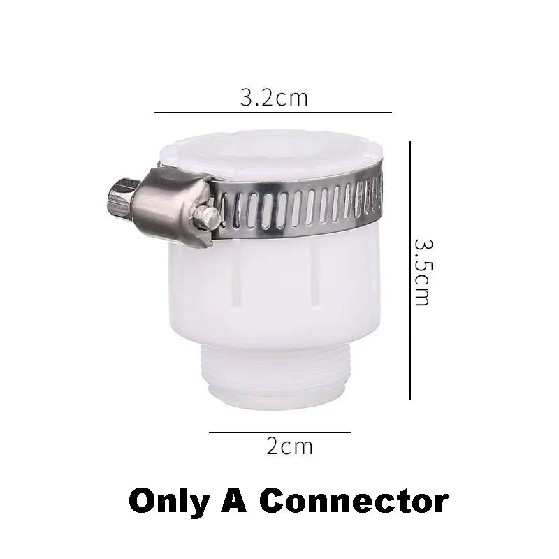 360° Adjustment Dual Mode Water Saving Pressurize Faucet Extender Filter Sprayer Bathroom Kitchen Gadget Kitchen Faucet Extender