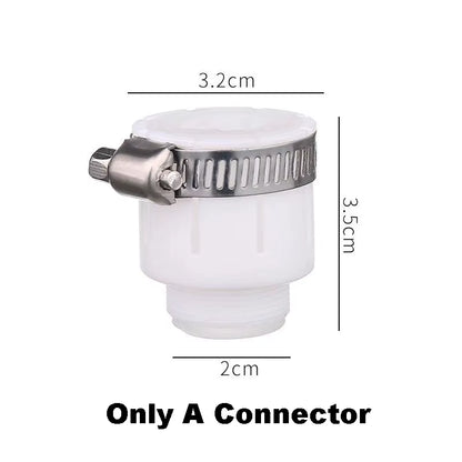 360° Adjustment Dual Mode Water Saving Pressurize Faucet Extender Filter Sprayer Bathroom Kitchen Gadget Kitchen Faucet Extender