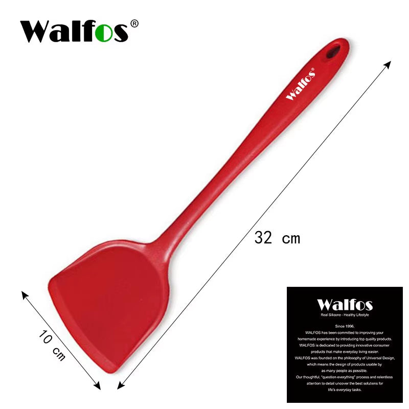 Silicone Spatula Cooking Utensils Beef Steak Egg Turner Shovel Non-Stick Heat-Resistant Frying Pan Spatula Kitchen Gadget