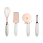 4-7PCS Rose Gold Garlic Press Pizza Cutter Kitchen Gadget Set Can Opener Potato Cooking High-End Kitchenware Kitchen Accessories