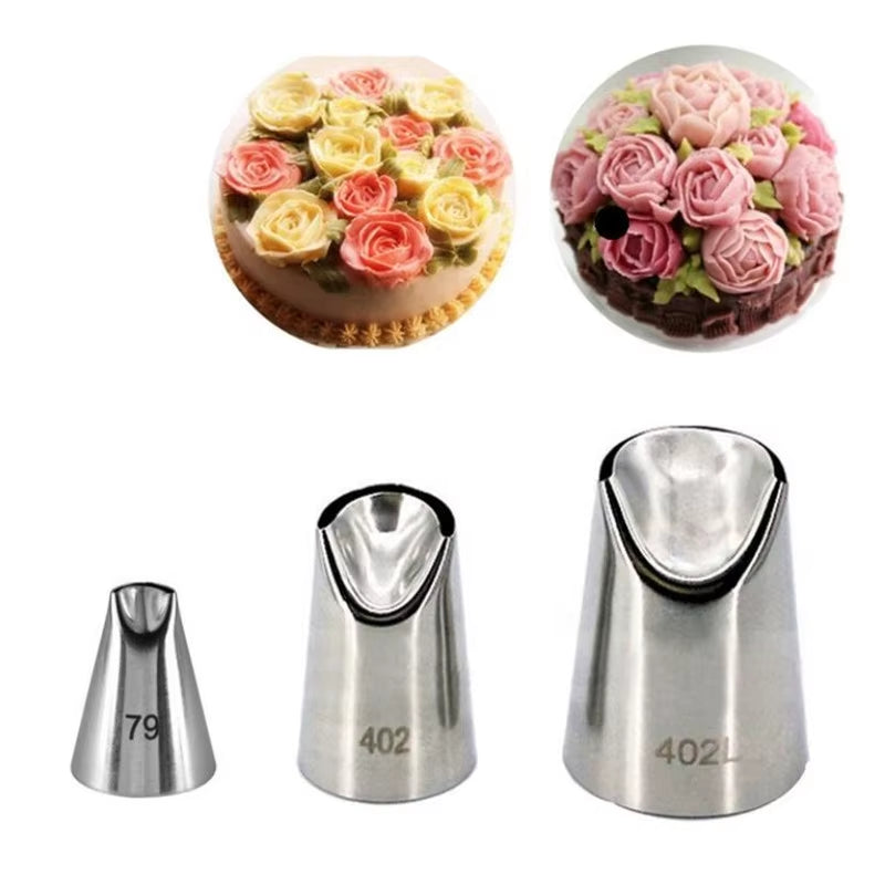 1/3/5Pc/Set of Chrysanthemum Nozzle Icing Piping Pastry Nozzles Kitchen Gadget Baking Accessories Making Cake Decoration Tools