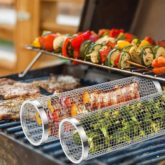 Sabol Stainless Steel Grill Basket