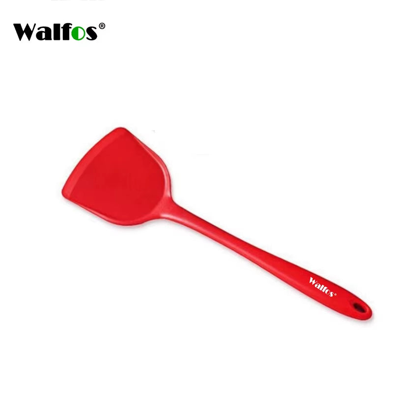 Silicone Spatula Cooking Utensils Beef Steak Egg Turner Shovel Non-Stick Heat-Resistant Frying Pan Spatula Kitchen Gadget