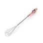 Mini Egg Beater Hand Small Whisk Coffee/Milk Frother Whisk Wire Whip Mini Balloon Whisk Cooking Metal Egg Tool Baking